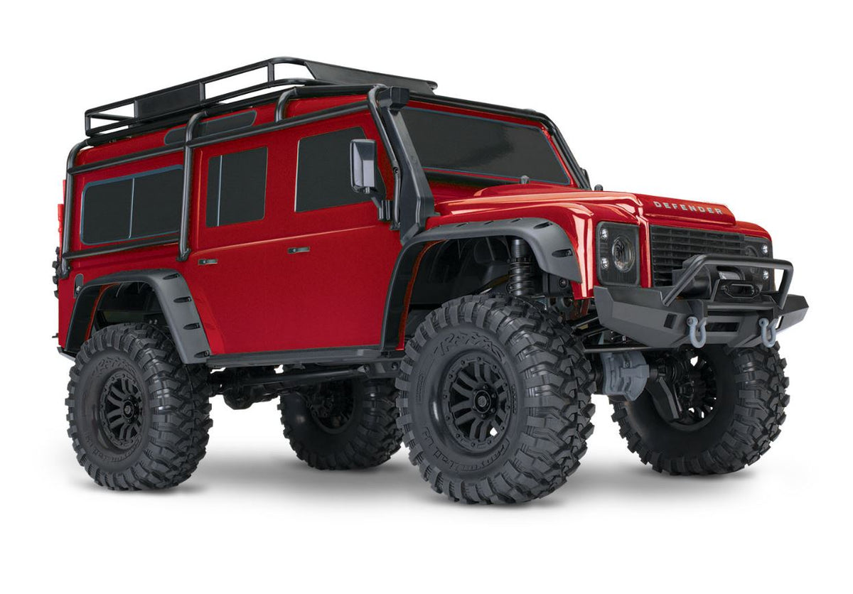 Traxxas TRX-4 レッド ラジコンカー 本体 TRAXXAS TRX4 DEFENDER 1/10 SCALE RC CRAWLER – SA BuyAll