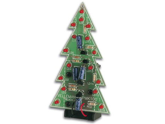 VELLEMAN MINI-KIT ELECTRONIC CHRISTMAS TREE MK100 (EOL)