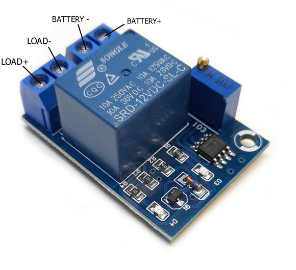 Back Off Module 12V Battery Undervoltage Management Module Automatic Recover – SA BuyAll