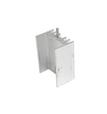 Aluminum Heat Sink for TO-220 1Pin 15x10x20mm Silver