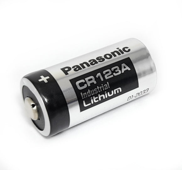 BATTERY 3V CR123A LITHIUM FOR CAMERAS - NOT RECHARGEABLE
