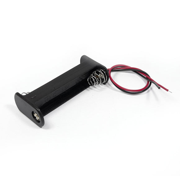 BATTERY HOLDER 2 x AA W/WIRE I-SHAPE