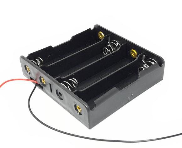 BATTERY HOLDER 4 X 18650 WIRED