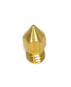 BRASS NOZZLES FOR 3D PRINTER MK8 0.4MM FOR 1.75MM FILAMENT