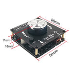 Bluetooth 5.0 Power Audio Amplifier Board ZK-1002M 100Wx2