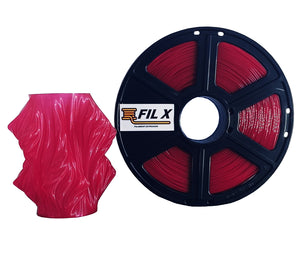 FILAMENT SBS FILX TRANSLUCENT RED 1.75MM 1KG