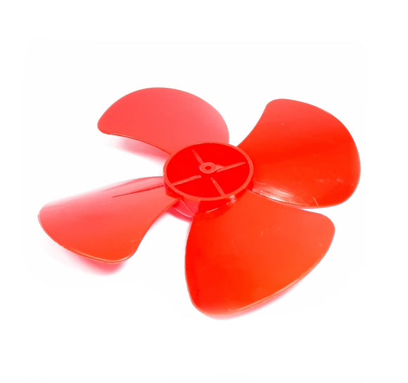 FOUR-BLADE FAN 100MM PROPELLER RED 1PC