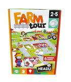 HEADU PUZZLE FARM TOUR 6 WOODEN SHAPES IT22298