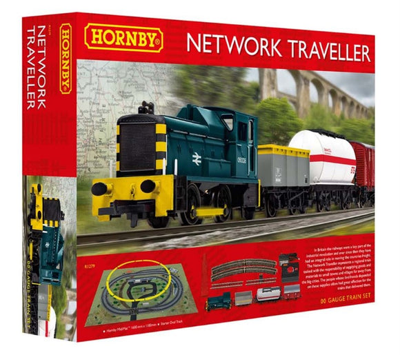 HORNBY TRAIN SET NETWORK TRAVELLER 1:76 Scale 00 Gauge