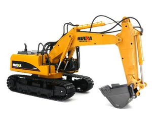 HUINA 1535 RC DIECAST EXCAVATOR 15 FUNCTIONS 1:14