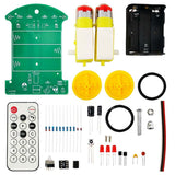Infrared Remote Control Car DIY Kit D2-4