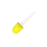 LED 10MM 2VDC Yellow with yellow light 1PC