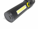 LED FLASHLIGHT & COB WITH USB CHARGE CABLE AT-102