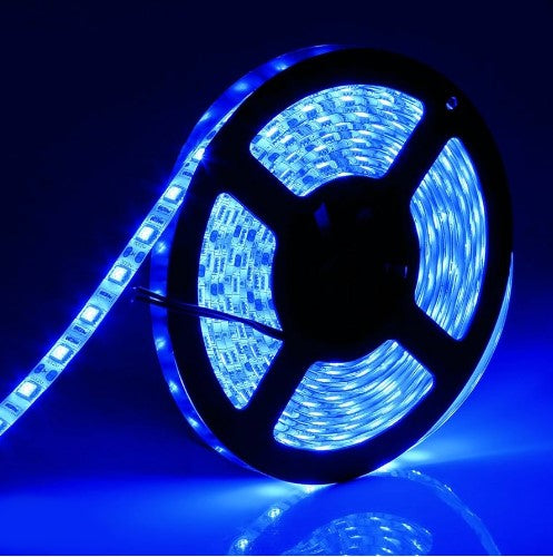 LED LIGHT STRIP 12VDC 5m 5050 BLUE