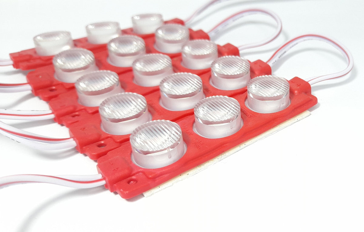 LED MODULE ROUND BRIGHT RED 5PC – SA BuyAll