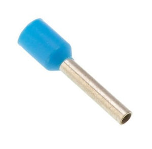 LUGS BOOTLACE BLUE FERRULE 0.75MM 10PC