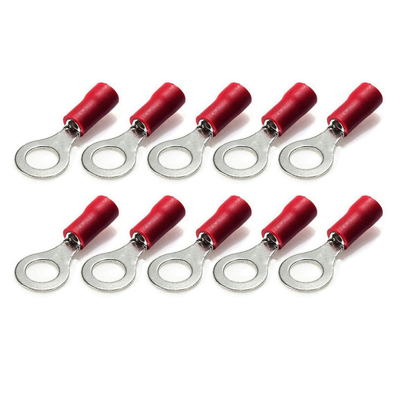 LUGS RING RED 5MM 10PC (EOL)