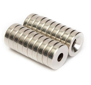 MAGNET ROUND 11.6x2.5mm WITH 3.3mm COUNTERSUNK HOLE 1pc