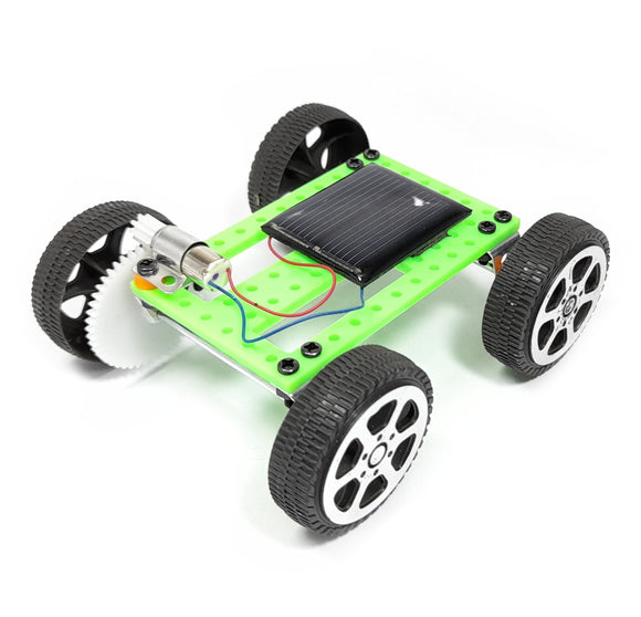 Mini Solar Powered Toy Car Kit