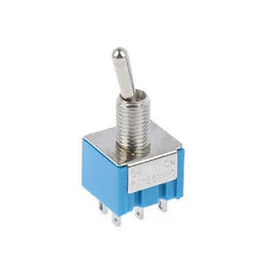 Mini Toggle Switch ON-ON 6Pin 3A250VAC MTS-202 DPDT