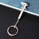 Mini Vernier Caliper Model Keychain (Steel/Copper Colour)