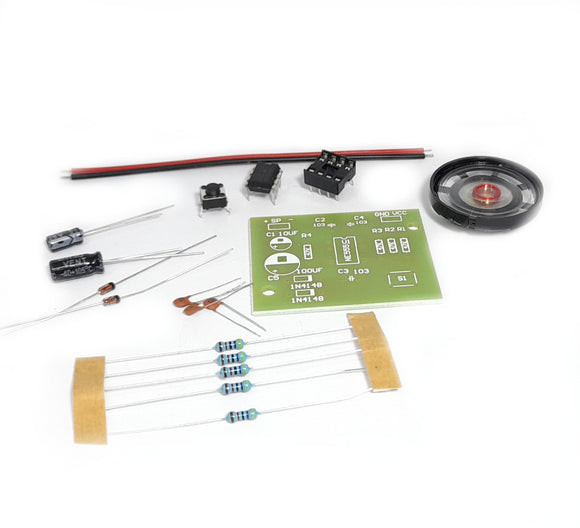 NE555 Ding Dong Digital Doorbell Kit