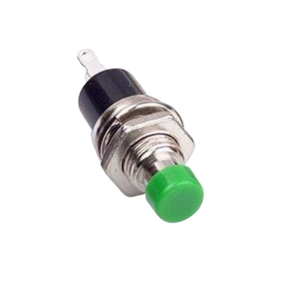 Push Button N/O 7mm Green 1pc