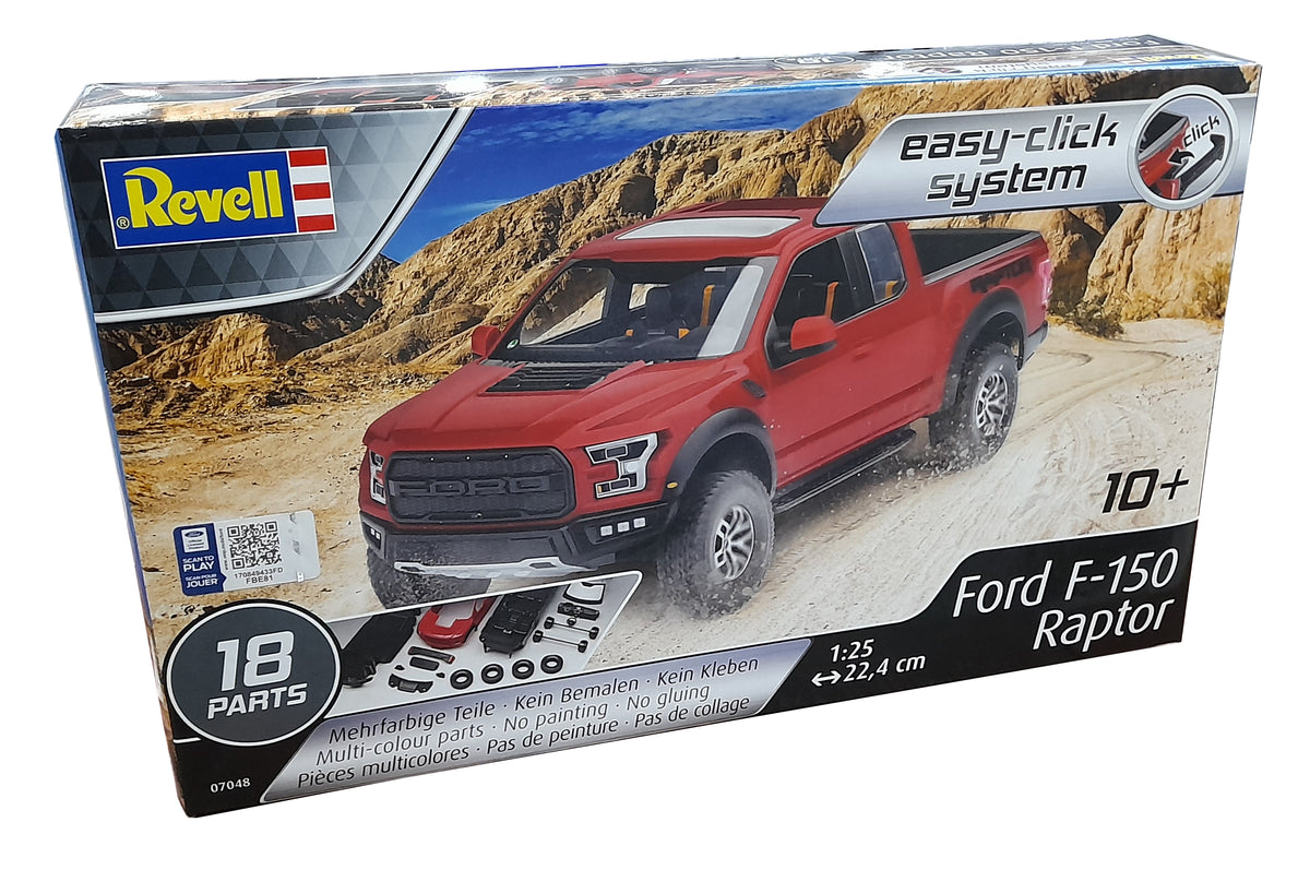 REVELL FORD F-150 RAPTOR 1/24 EASY CLICK SYSTEM MODEL – SA BuyAll