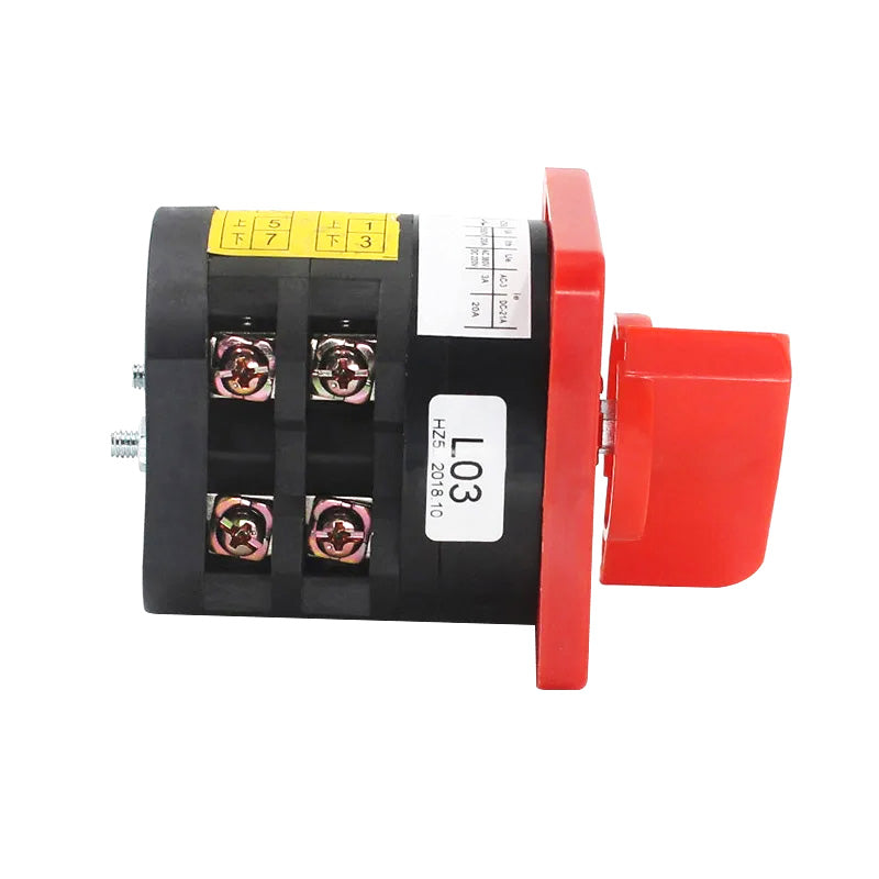 Rotary Switch 4 Pole 20A 380V 4kW 4PST 8 Terminals – SA BuyAll