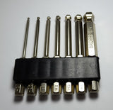 SCREWDRIVER MAGNETIC BALL BITS 2-8mm 7PC