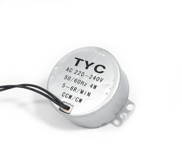 Synchronous Motor 220V-240VAC TYC-50 4W 5-6R/Min 50/60Hz