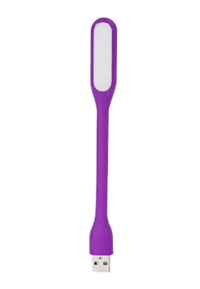 USB LED LIGHT STICK BEND (Purple)