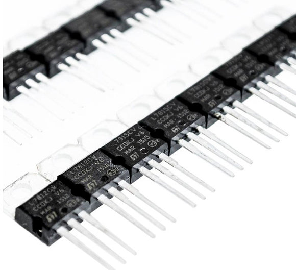 Voltage Regulator Kit 10 Values 50pc TO-220