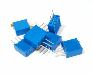 2K OHM MULTI-TURN POTENTIOMETER 5PC