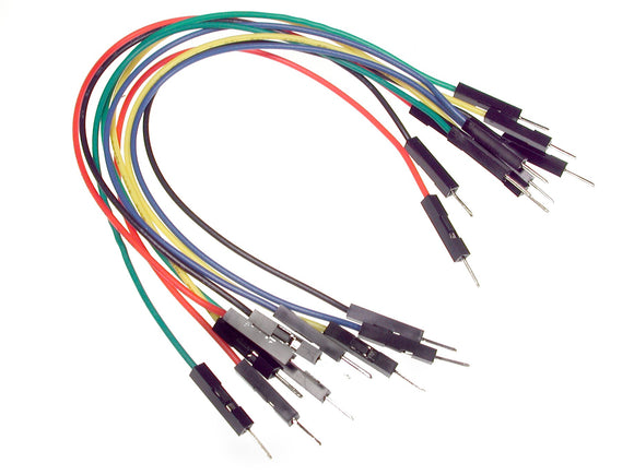 RIBBON JUMPER CABLE - MALE-MALE 20 WAY 20CM