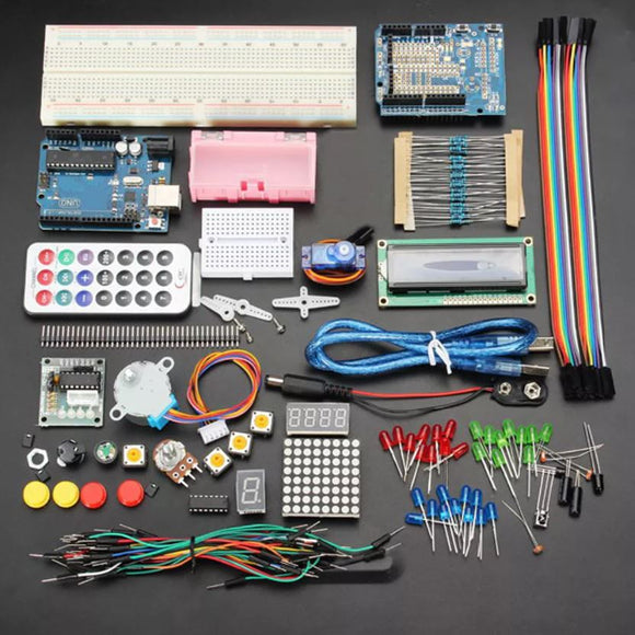 ARDUINO UNO R3 STARTER KIT WITH 16x2 LCD