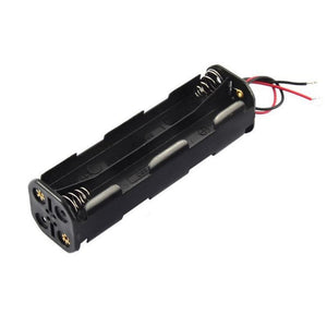 BATTERY HOLDER 8 X AA WIRED LONG