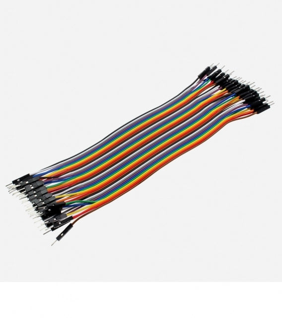 RIBBON JUMPER CABLE 40WAY 20CM MALE-MALE