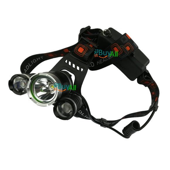 HEAD TORCH RECHARGEABLE FA3+1