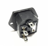 IEC Kettle Plug Power Connector & Fuse Holder 220V15A