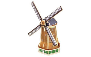 3D Wooden Puzzle - Holland windmill