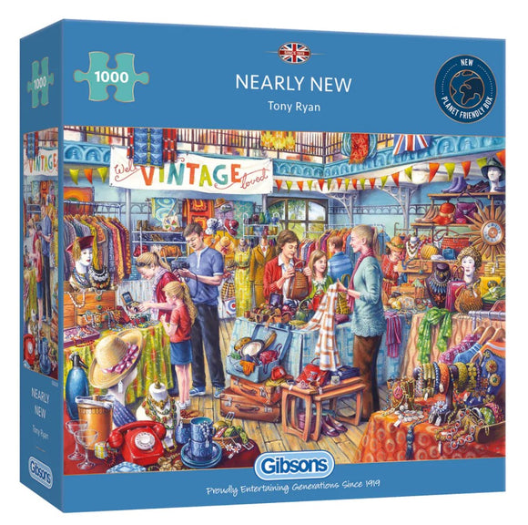 PUZZLE 1000PC NEARLY NEW