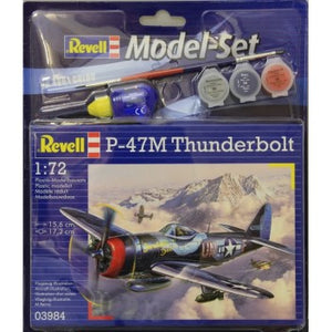 REVELL MODEL SET P-47M THUNDERBOLT 1/72 (REV63984)
