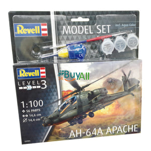 REVELL MODEL SET AH-64A APACHE 1/72 (REV64985)
