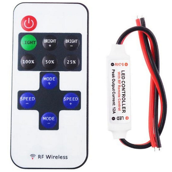 LED 12V DIMMER CONTROL WIRELESS RF SWITCH