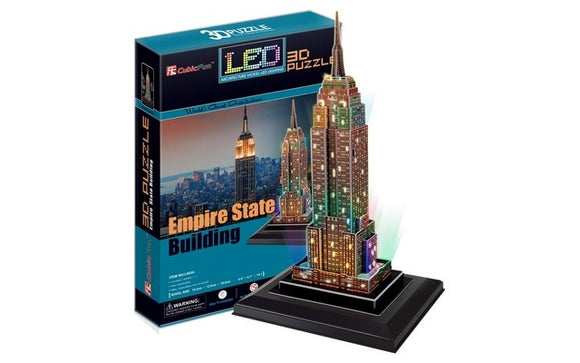 Empire State Building (USA) 38pcs 3D Puzzle with LED unit