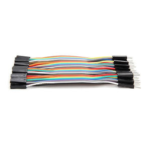 RIBBON JUMPER CABLE 40WAY 10CM MALE-FEMALE